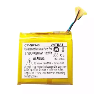 Batteri til hovedtelefoner Nokia Purity Pro,BH-940,P383443