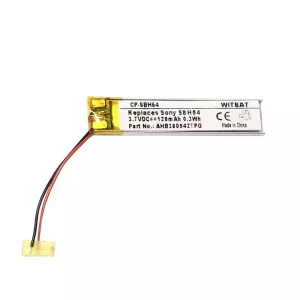 Batteri til hovedtelefoner Sony SBH54,AHB380942TPG,380942(2 wire)