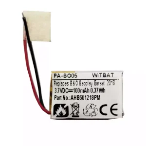Batteri til hovedtelefoner B&O Beoplay Earset 2018,Jabra Talk 15 SE,AHB601218PM