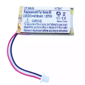 Batteri til hovedtelefoner Sena 5S SP77,XK602234