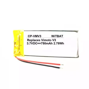 Batteri til hovedtelefoner Vimoto V3,V6