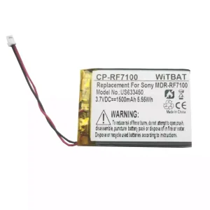 Batteri til hovedtelefoner Sony BP-HP1200,MDR-DS7000,MDR-RF7000,MDR-RF7100 SL00131-1