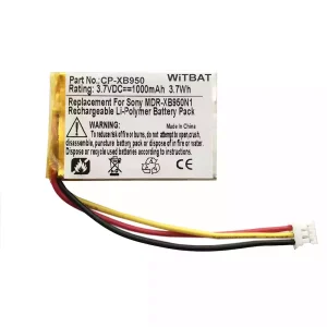 Batteri til hovedtelefoner Sony WH-CH700N,MDR-XB950N1,SRS-WS1