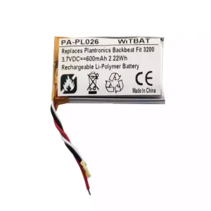 Batteri til hovedtelefoner Plantronics BackBeat FIT 3100 3200 TWS Earbuds Wireless Bluetooth Earphones Opladningsetui