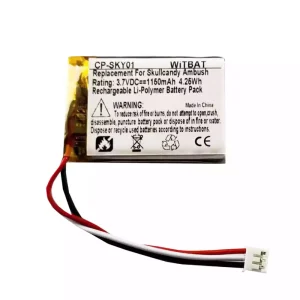 Batteri til højttaler Skullcandy Ambush,Skullcandy Barricade Mini,Skullcandy Venue