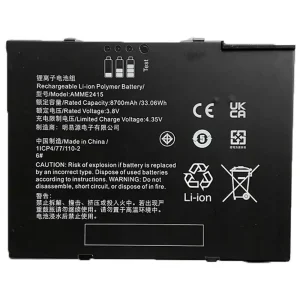 Batteri til Tablet Zebra AMME2415 ET50, ET55