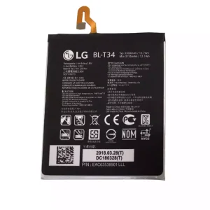 Batteri BL-T34 til LG V30,H930