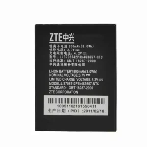 Batteri Li3708T42P3h463657 til ZTE F290,N281,Z221,Z222