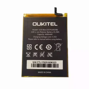Batteri til OUKITEL U16 MAX