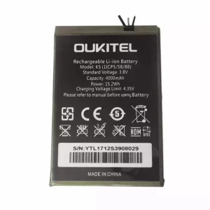 Batteri til OUKITEL K5
