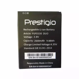 Batteri PSP5530 DUO til Prestigio Grace Z5