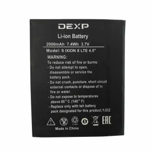 Batteri til DEXP Ixion S Ixion X LTE 4.5''