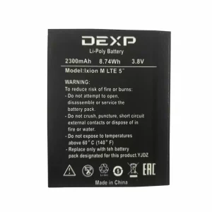 Batteri til DEXP Ixion M LTE 5''