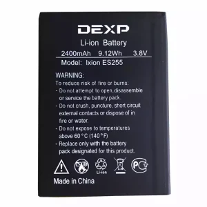 Batteri til DEXP Ixion ES255