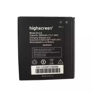 Batteri til Highscreen Zera S (Rev.s)