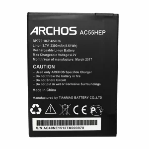Batteri til ARCHOS AC55HEP