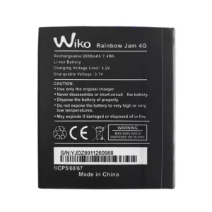 Batteri til Wiko Rainbow Jam 4G