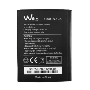 Batteri til Wiko RIDGE FAB 4G