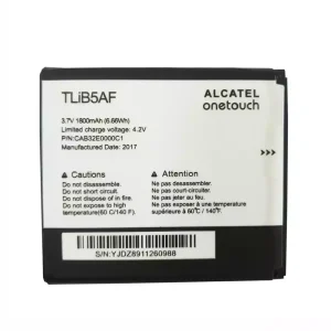 Batteri TLiB5AF til Alcatel onetouch OT997,5035