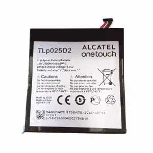 Batteri TLP025D2 til Alcatel