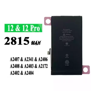 Batteri A2479 til iPhone 12,iPhone 12pro