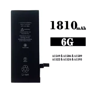Batteri 616-0806 til iPhone 6G /A1549/A1586/A1589/A1522/A1524/A1593