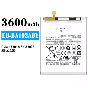 Batteri EB-BA102ABY til Samsung Galaxy A20e