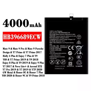 Batteri HB396689ECW til HUAWEI Mate 9 / Mate 9 Pro / Enjoy 7 Plus / Y9 / Y8S / Y9 2018 / Enjoy 8 Plus / Y9 2019 / Enjoy 9 Plus / Y7 2017 / Nova Lite+ /Y7 Pro 2019 / Y7 2019 / Y7P 2020 / Honor 8C / Honor 7 Plus/Y8S 2020 / Honor 9C /