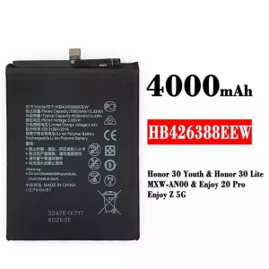 Batteri HB426388EEW til HUAWEI Honor 30 Youth / Honor 30 Lite / Enjoy 20 Pro / Enjoy Z 5G