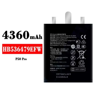 Batteri HB536479EFW til HUAWEI P50 Pro