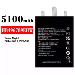 Batteri HB496789EHW til HUAWEI Honor Magic 5