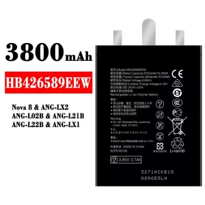 Batteri HB426589EEW til HUAWEI Nova 8