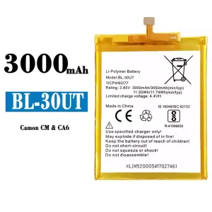 Batteri BL-30UT til Tecno Camon CM / CA6