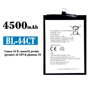 Batteri BL-44CT til Tecno Camon 16 / phantom 10