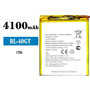 Batteri BL-40GT til Tecno 1704