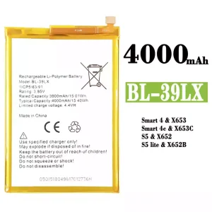 Batteri BL-39LX til Infinix Smart 4 / Smart 4c  / S5 / S5 lite