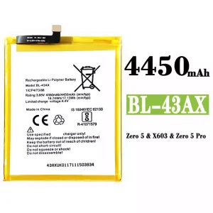 Batteri BL-43AX til Infinix Zero 5 / Zero 5 Pro