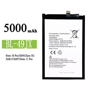 Batteri BL-49JX til Infinix Note 10 Pro / Note 11 Pro / Zero 5G