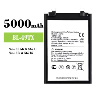 Batteri BL-49TX til Infinix Note 30 5G / Note 30i