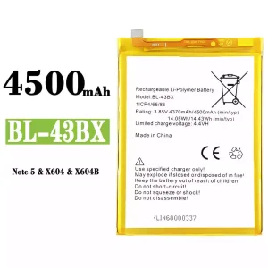 Batteri BL-43BX til Infinix Note 5