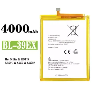 Batteri BL-39EX til Infinix Hot 5 Lite / Hot 5