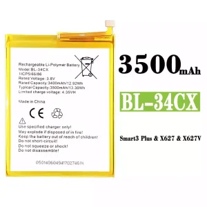 Batteri BL-34CX til Infinix Smart 3 Plus