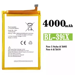 Batteri BL-39iX til Infinix Note 5 Pro / Note 6 / Note 5 Stylus