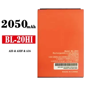 Batteri BL-20HI til ITEL A23 / A32F / A16