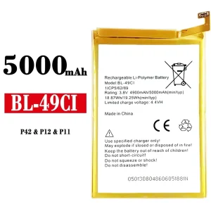 Batteri BL-49CI til ITEL P42 / P12 / P11