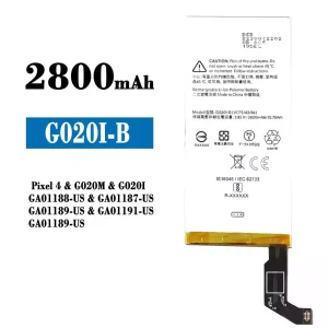 Batteri G020I-B til Google Pixel 4