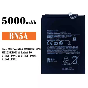 Batteri BN5A til Xiaomi Poco M3 Pro 5G / Redmi 10