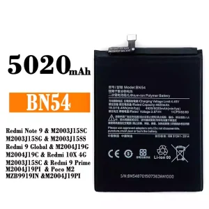Batteri BN54 til Xiaomi Redmi Note 9 / Redmi 10X 4G / Poco M2