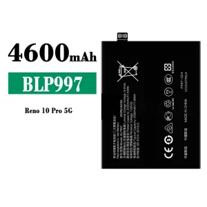 Batteri BLP997 til OPPO Reno 10 Pro