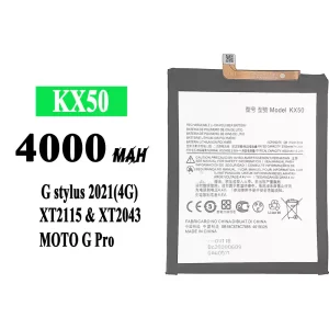 Batteri KX50 til Motorola Moto G stylus 2021 / Moto G Pro